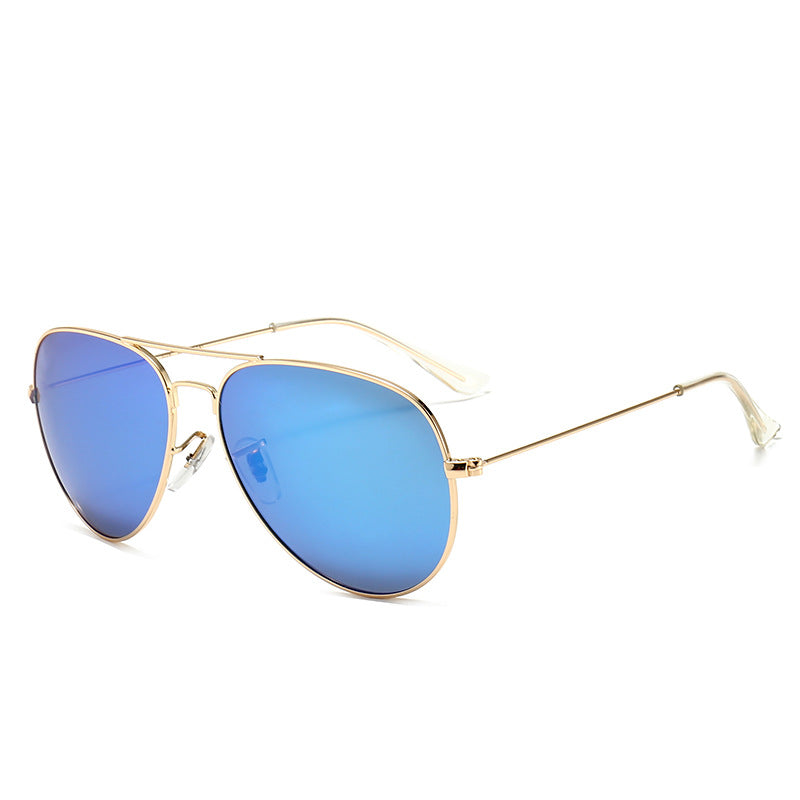 Mirrored Aviator Sunglasses