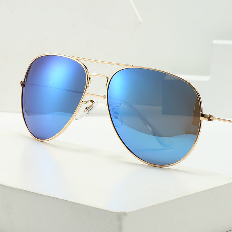 Mirrored Aviator Sunglasses