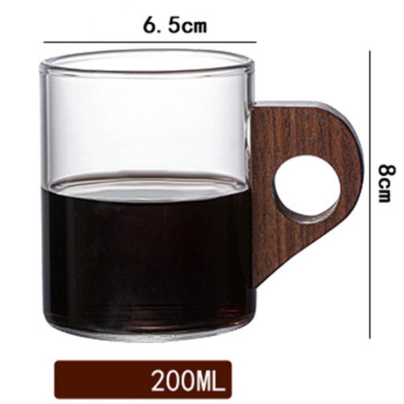 Glass Coffee Mugs With Handle - High Impact Coffee
