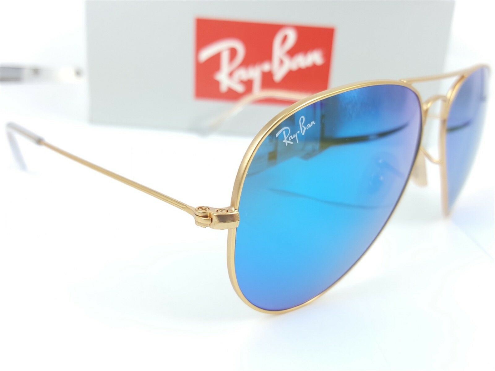 Ray ban 3025 blue 2024 mirror