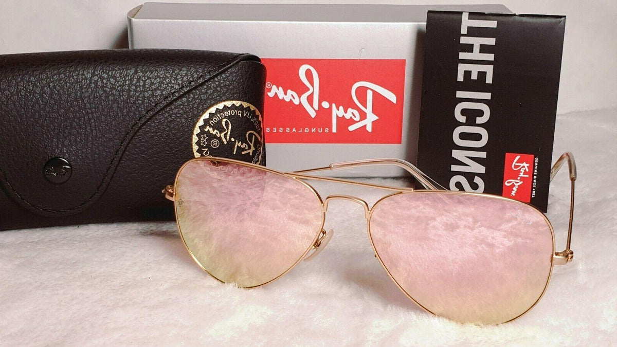 Ray Ban 3025 112/Z2  Aviator Gold Frame - LARGE SIZE 55mm